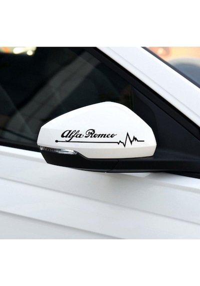 Size Özel Kalp Atışı Ritim Oto Sticker (2 Adet)