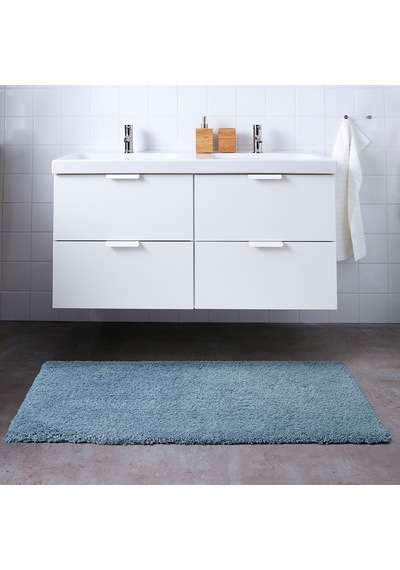 Banyo Paspası, Mavi, 60x120 Cm, Almtjarn