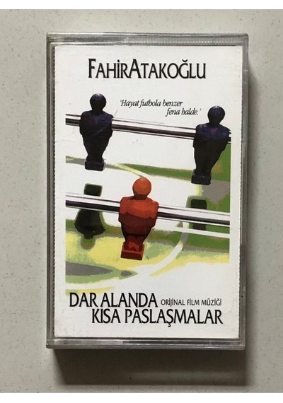 Fahir Atakoğlu Dar Alanda Kısa Paslaşmalar Kaset Orjinal Dönem Baskı