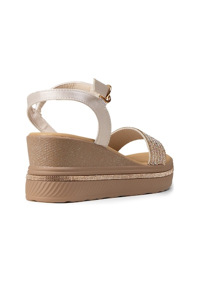 Deery Kadın Bej Platform Sandalet - K0061zbejc01