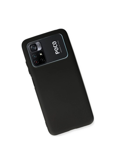 Cosmotex Newface Xiaomi Poco M4 Pro 4g Kılıf First Silikon - Siyah