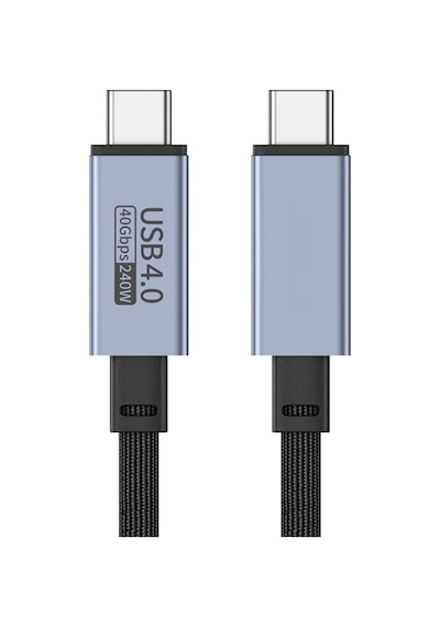 Polham Jasoz 1mt 240w 4.0 Thunderbolt Type-c To Type-c Şarj, Data Ve 8k 60hz Görüntü Aktarım Kablosu 1 Adet
