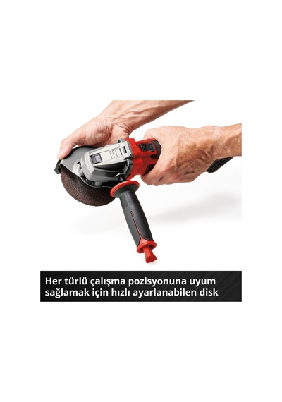 Akülü Avuç Taşlama Makinesi Te-ag 18/115-2 Li-solo 4431166