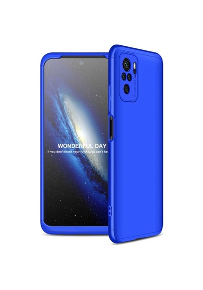 Xiaomi Redmi Note 10 Kılıf Zore Ays Kapak Mavi