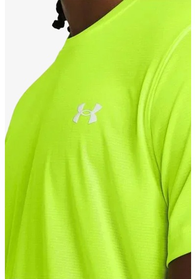 Under Armour Launch Sleeve Erkek Sarı T-shirt 1382582-731 Sarı