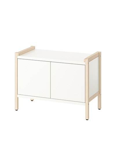 Ekenabben Titrek Kavak-beyaz 70x35x51 Cm Yan Sehpa - 40595206 Ikea