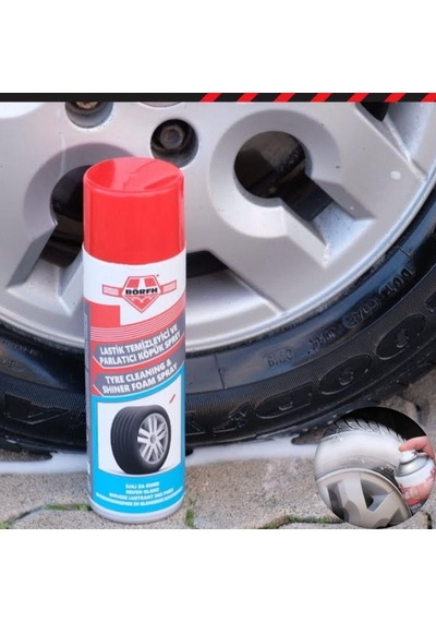 Börfh Lastik Parlatıcı Köpük Sprey 500ml