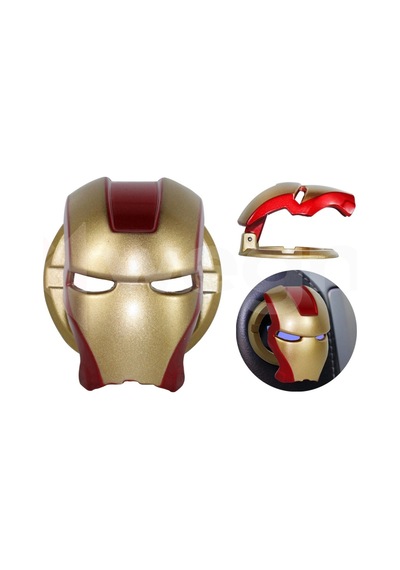 Iron - 309 - Man Start Stop Koruyucu Kapak  - Muratech - Renk Sarı-kırmızı