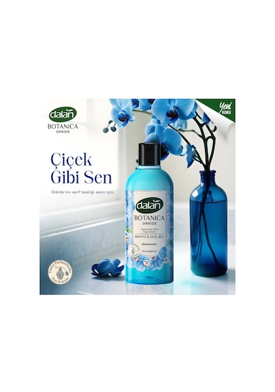 Botanica Orkide 500 Ml 4'lü + Wellnax Tuvalet Temizleme Süngeri 4'lü Set