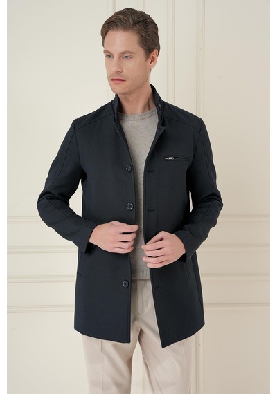 Efor Ka 089 Slim Fit Lacivert Spor Kaban Lacivert