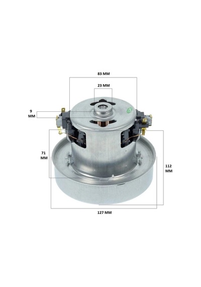 Altus Uyumlu Al 650 M Elektrikli Süpürge Motoru 1400W Ht70