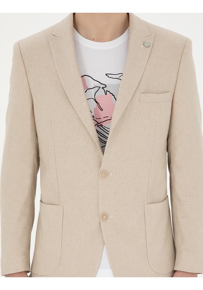 Pierre Cardin Erkek Bej Ceket 50285244-vr011