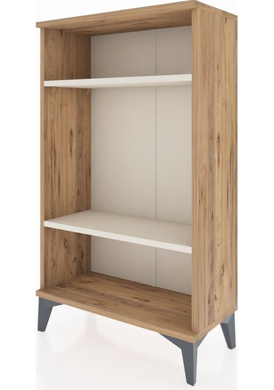 Arges Komodin 2 Raflı 60x30x106 Çam-aytaşı Atlas Çam