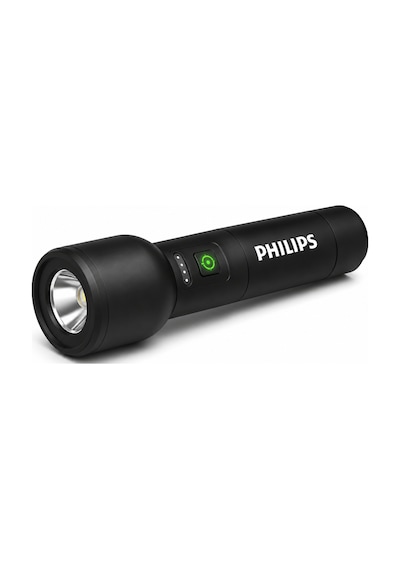 Philips SFL7010R/62 Şarjlı LED El Feneri 1000 Lümen 700 Metre Işın Mesafesi 3000mAh Powerbank Özellikli IPX4 Suya Dayanıklı