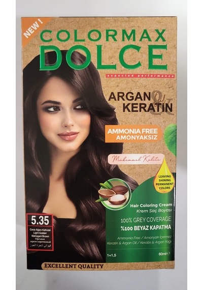 Colormax Amonyaksız Saç Boyası 5.35 -  Ceviz Ağacı Kahvesi (547450711)