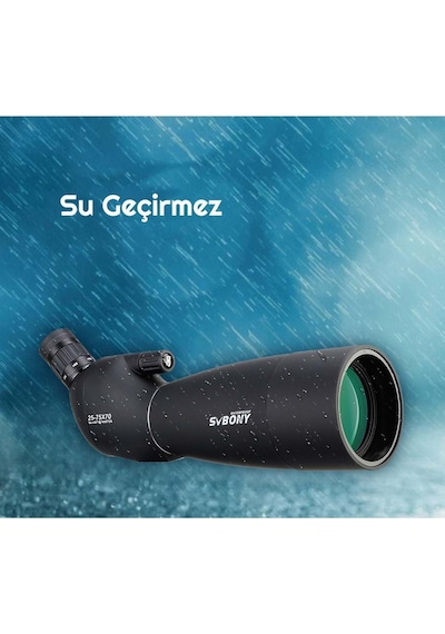 Svbony Sv28 75x Zoom Teleskop Monoküler Su Geçirmez Dürbün