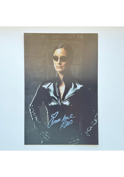 Carrie-anne Moss Matrix 20x30 Cm Boyutunda El İmzalı Fotoğraf Öm