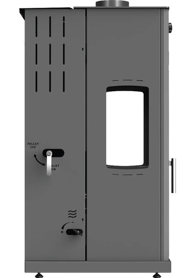 Sılver Plus 8 Kw Kuzine/ Manuel Pelet Ve Odun Sobası / Baba's Stove