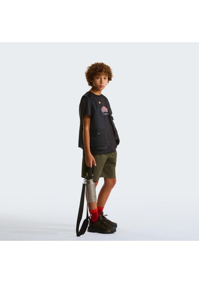 The North Face B Mountaın Nıght Relaxed Ss Tee Genç Tişört Nf0a8g1ujk31 Siyah