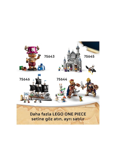 LEGO® ONE PIECE Kaptan Smoker ile Karşılaşma 75642 - 9 Yaş ve Üzeri Çocuklar için Minifigür İçeren Oyuncak Yapım Seti (547 Parça)