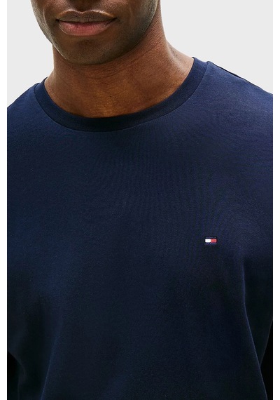 Tommy Hilfiger Erkek T Shirt Mw0mw37508 Dw5 Lacivert Lacivert
