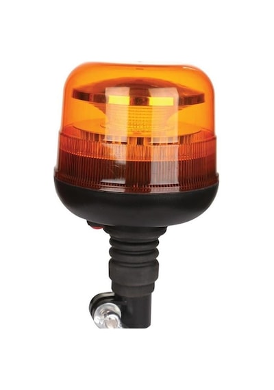 Wolfram 12v-24v Çakar Tepe Lamba 48 Ledli 48w Boru Tip 10 Fonksiyon 130 210 Mm Turuncu E9
