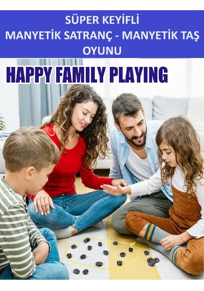 Süper Keyifli Manyetik Taş Oyunu - Mıknatıslı Satranç Oyunu, Mıknatıslı Taş Oyunu, Eğitici Masa Oyunu, Ve Mantıksal Düşünme Geliştirici, Ebeveyn-çocuk İletişimi, Gençler İçin Parti Oyunu