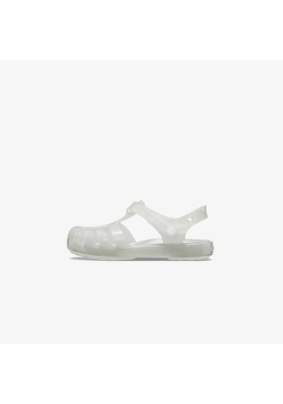 Crocs Isabella Glitter T Bebek Gri Sandalet Düz 208444 Gri