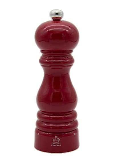 Peugeot Paris Passion U-select Kırmızı Ahşap Tuz Değirmeni 18 Cm