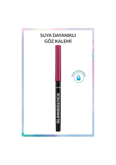 Avon Glimmersticks Pırıltılı Asansörlü Suya Dayanıklı Göz Kalemi Fuchsia