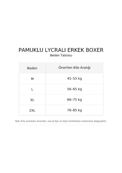 Enmodaiçgiyim 20 Adet Siyah Erkek Boxer Pamuklu Likralı, Rahat İç Giyim