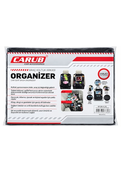 Araç Koltuk Arkası Organizer 1 Adet