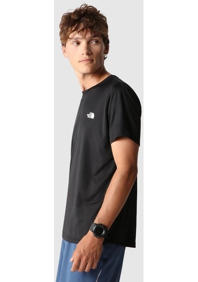 The North Face Reaxion Amp Crew Erkek T-shirt Siyah-siyah