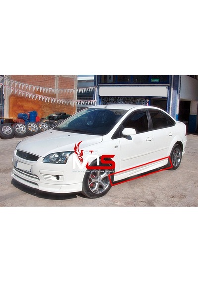 Ford Focus 2 Sedan Marşpiyel Uyumlu Sağ Sol Takım Fiberglass Boyasız