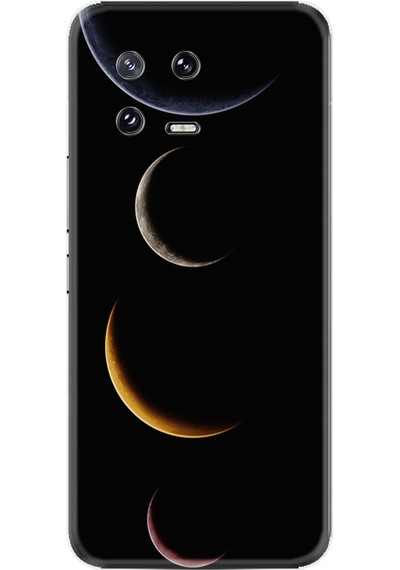 Xiaomi 13 Kılıf Resimli Desenli Silikon Platinium Series Gezegenler 1901