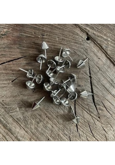 Nikel Konik Kabara Sivri Kabara Raptiye Koltuk Çivisi Nikel 11mm 1000adet