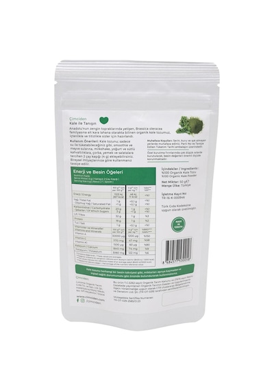 Organik Kale Tozu 50gr Diğer