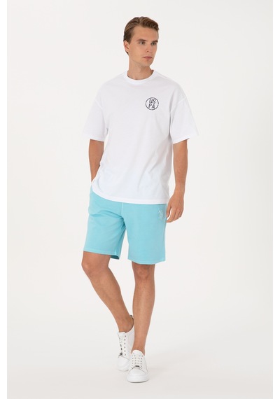 U.s. Polo Assn. Erkek Aqua Şort Örme 50298037-vr007 Aqua