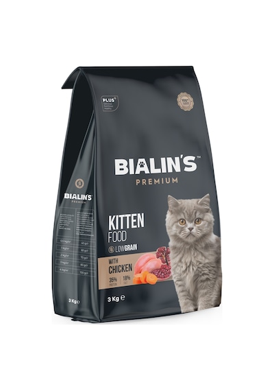 Bialins Premium Yavru Kedi Tavuklu 3kg