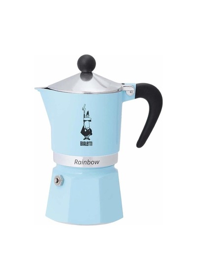 Bialetti Raınbow 1 Fincan Açık Mavi Moka Pot T099-0005041 Bialetti
