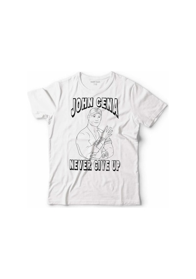 John Cena Never Gıve Up Wwe Amerikan Güreşi Çocuk Tişört 001