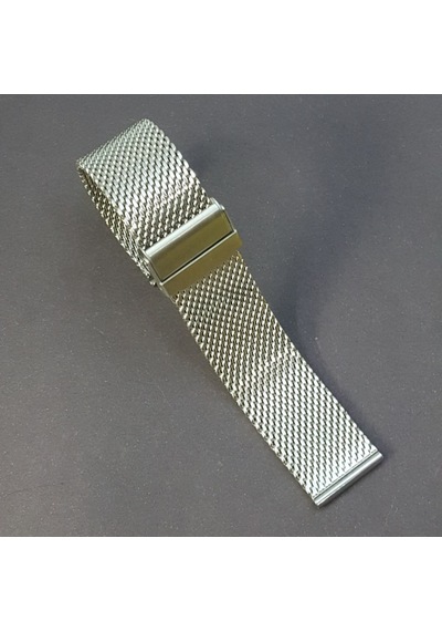 Hasır Kol Saat Kordonu Çelik Kalın 24 Mm (Ø 2,25- 3,0)