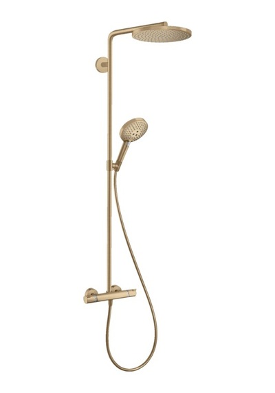 Hansgrohe Raındance Select S Dus Kolonu 240 1jet Powderraın Termostat Ile Mat Bronz 27633140