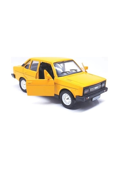 Murat 131 1/36 Ölçek Sarı Çek Bırak Metal Model Oyuncak Araba
