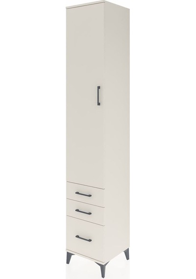 Hyperion Dolap 5 Raflı 3 Çekmeceli Tek Kapaklı 44x44x243 Aytaşı-aytaşı Aytası