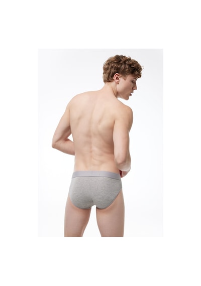 Malabadi Gri Erkek 2 Li Modal Slip Külot 080 Gri