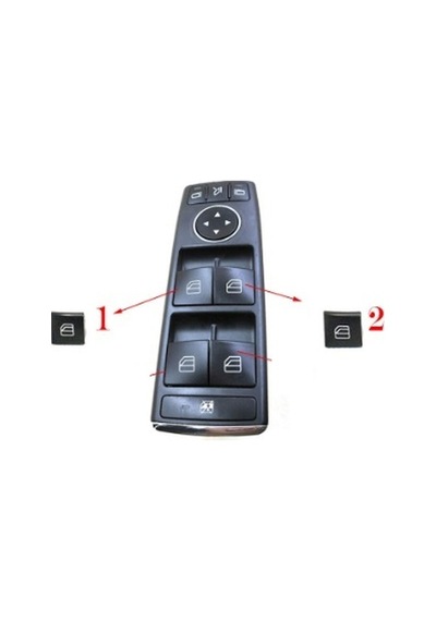 Mercedes W204 Cam Düğmesi Kapak W212 C180 C200 için