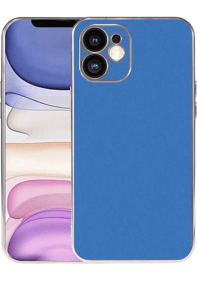 Apple Uyumlu iPhone 11 Kılıf Zore Viyana Kapak Saks Mavi