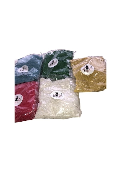 Renkli Dekoratif Kum Oyuncak Kumu Vazo Kumu Bahçe Dekor Saksı Teraryum Kum 5 x 3500 G