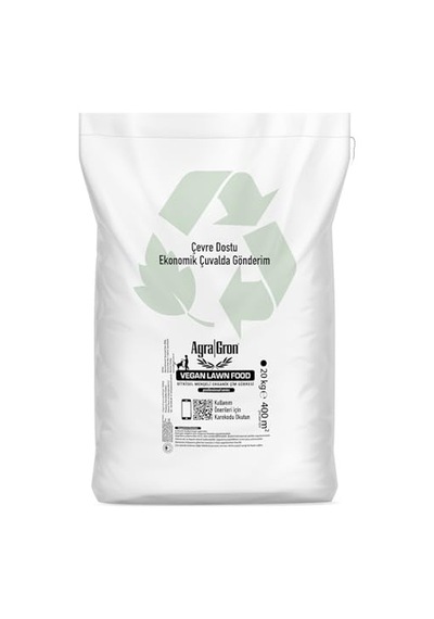 Ayrex Agragron Çim Gübresi 20 Kg Vegan Lawn Food%100 Bitkisel Menşeli Çim Gübresi/doğal Çim Coşturan Gübre Alma 0,250